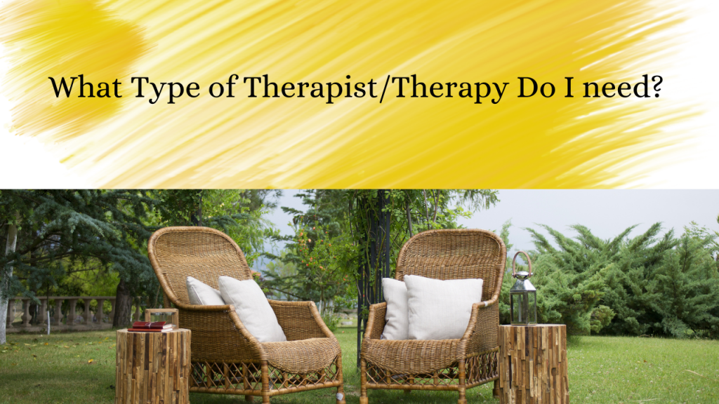 type of therapies